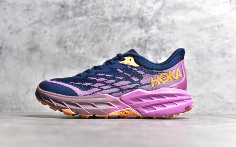 HOKA粉蓝色缓震跑鞋HOKA ONE ONE Speedgoat 5纯原HOKA正品妇科HOKA香港正品代购