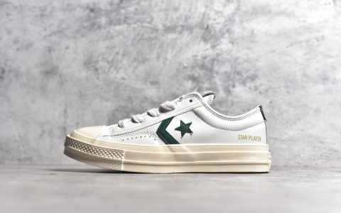 匡威星箭白色低帮帆布鞋Converse Star Player 76 one star朴志晟同款匡威板鞋匡威新款货号A11590C