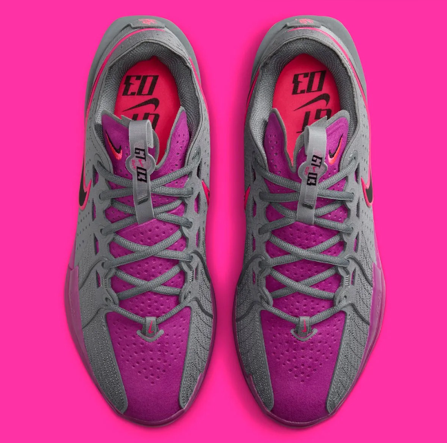耐克GT灰粉新配色Nike G.T. Cut 3 “Hot Fuchsia” 耐克粉色球鞋货号:DV2913-006