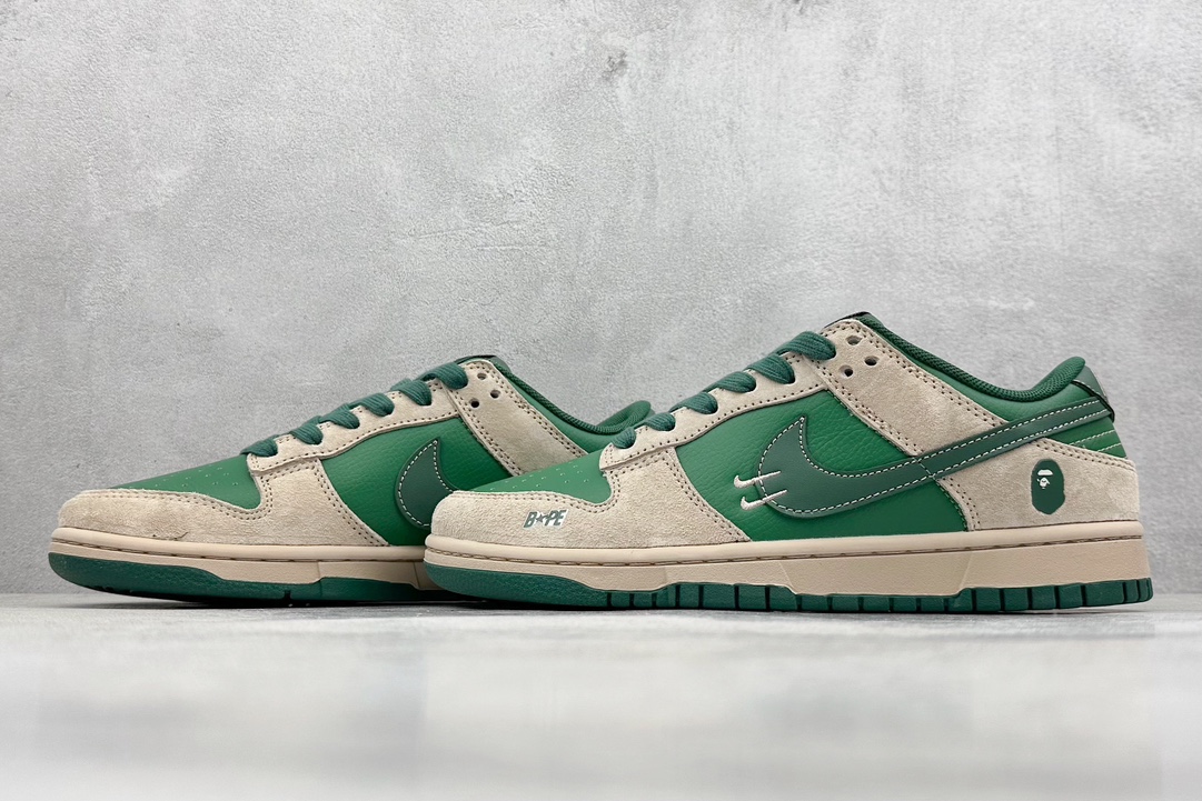 DQ1098-516,耐克BAPE联名,耐克Dunk灰绿低帮板鞋 DQ1098-516,耐克BAPE联名,耐克Dunk灰绿低帮板鞋