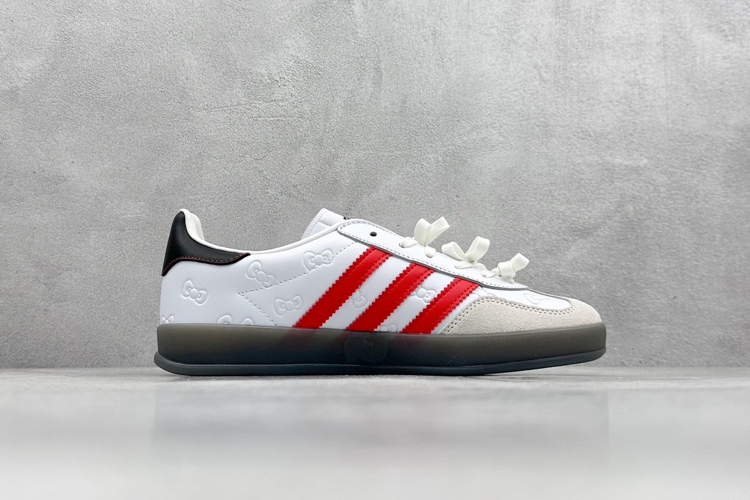 II0013,阿迪达斯白红板鞋,阿迪达斯凯蒂猫联名 II0013,阿迪达斯白红板鞋,阿迪达斯凯蒂猫联名